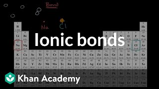 Ionic bonds  Molecular and ionic compound structure and properties  AP Chemistry  Khan Academy [upl. by Serolod]