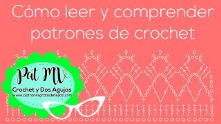 Aprende a Leer los Patrones Gráficos  Crochet desde el inicio  Clase  8 [upl. by Nesyla]