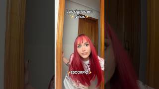 Pt1 Los signos ✨NIÑOS✨ humor comedia zodiaco parodia horoscopo signos viralshorts comedy [upl. by Seditsira727]