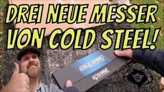 UNBOXING  DREI NEUE COLD STEEL MESSER 🤤 [upl. by Wendie]