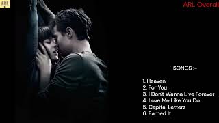 Fifty Shades  All Best Songs In One  Best Playlist Fifty Shades  Love Songs From Fifty Shades [upl. by Cleon]