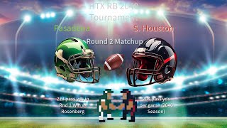 Pasadena 116  S Houston 134HTX RetroBowl 2040 Postseason Tournament FULL GAME [upl. by Erik654]