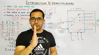 11 Introduction to Demultiplexers in Hindi  Tech Gurukul by Dinesh Arya [upl. by Teik]