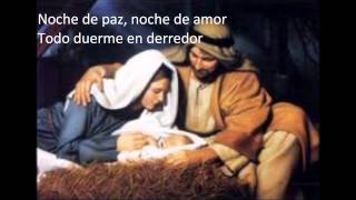 Silent Night Lyrics English amp Spanish [upl. by Sylvie228]