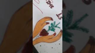 dekha tenusave trees save lifee  vanmahotsav drawing vanmahotsav slogan shorts youtubeshorts [upl. by Aimek]