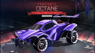 ROCKET LEAGUE TİTANİUM WHİTE OCTANE ÇIKARTTIK [upl. by Cully506]