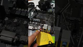 Gigabyte A520M işlemci olmadan Bios Update Qflash Plus [upl. by Aenyl]