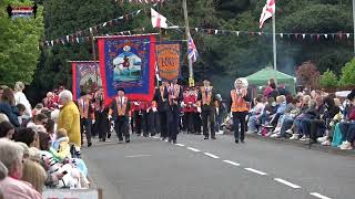 Keady District LOL No 8  County Armagh 12th July Celebrations 2024 [upl. by Anilah]