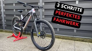 Fahrwerk einstellen am Mountainbike So machst du es richtig [upl. by Lebatsirhc]