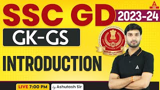 SSC GD 202324  SSC GD GKGS Class by Ashutosh Sir  Introduction Class [upl. by Einyaj]