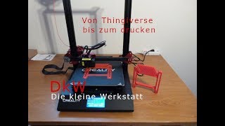 Von Thingiverse bis zum drucken [upl. by Aicram]