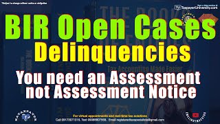 BIR Open Cases or Stopfiler Cases No Tax Assessment Notice is Needed [upl. by Notlit]