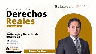 11 Anticresis y Derecho de Retención [upl. by Serge]