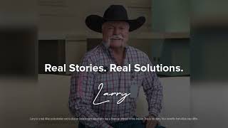 Larrys Aflac Story  Real Stories Real Solutions  Aflac Insurance [upl. by Janet]