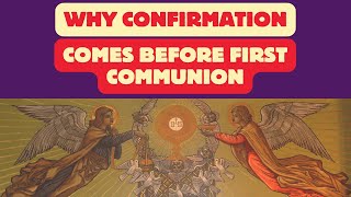 Why confirmation comes before first Communion in our diocese [upl. by Dirgni]