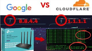 Google DNS Vs Cloudflare DNS [upl. by Sanburn]