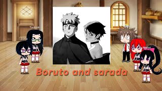 HighSchool DXD react to their children Au after DXD react to Naruto and Sasuke as new student [upl. by Heigho]