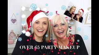 Over 65 Party MakeupWell Any Age Makeup Really [upl. by Care]