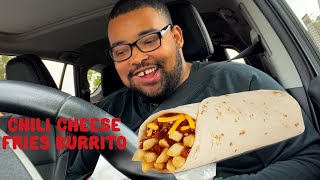 The Wienerschnitzel Chili Cheese Fry Burrito is Back [upl. by Dnar]