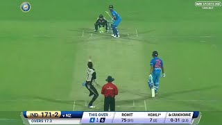 INDIA VS NEW ZEALAND T20 MATCH FULL MATCH HIGHLIGHTS  IND VS NZ MOST THRILLING EVER🔥ROHIT MS DHONI [upl. by Bowman]