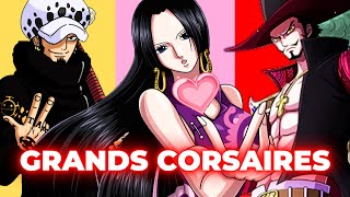 LES 11 GRANDS CORSAIRES DE ONE PIECE EXPLIQUÉS [upl. by Coyle]