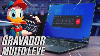 INCRÍVEL Gravador de TELA para PC FRACO  AWZ Screen Recorder Alternativa Leve ao OBS Studio [upl. by Tobe]