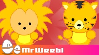 Kenya Where Can You See Lions  animated music video  MrWeebl [upl. by Derrek168]