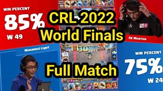 Mohamed Light vs SK Morten  CRL World Finals 2022 [upl. by Obediah]