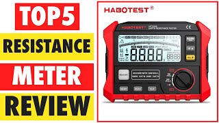 Top 5 Best Resistance Meter in 2024  Best Resistance Tester 2024 [upl. by Garrot]