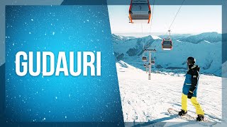 Gudauri ski resort in 90 seconds גודאורי גיאורגיה [upl. by Onabru]