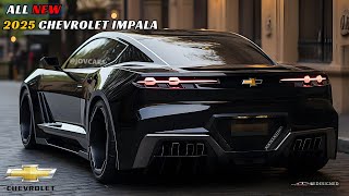 Start Your Engines 2025 Chevrolet Impala First Look [upl. by Moulton29]