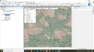 How to Georeference a KhasraCadastal Map in Arcgis [upl. by Herr117]