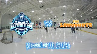 Dominators Vs Long Shots 111024 [upl. by Kutzer218]