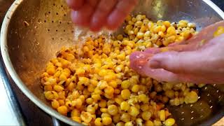 How to nixtamalize corn  turning it into healthy hominy and hominy grits [upl. by Haidebez]