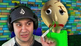 Baldi is sick And I have to take care of him  Baldis Basics [upl. by Yknip]