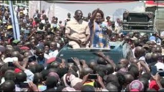 HUYU DEM ODHIAMBO ATANIWEZA KWELISHOCKED MANY AS PRESIDENT RUTO INTRODUCED MILLIE ODHIAMBO KISUMU [upl. by Sirref421]