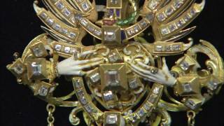 Late 16thCentury Diamond Marriage Jewel  Mansion Masterpieces Preview [upl. by Ecnarrot]