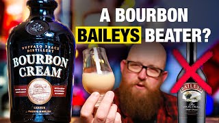 Buffalo Trace Bourbon Cream Worth The Hype Bourbon Whiskey Cream Liqueur Review [upl. by Gautea]