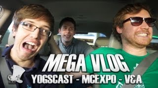 MEGA VLOG  YOGSCAST Minecraft Expo and VampA [upl. by Tisbe]