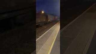 Early morning for the class 66 metals train going through Gobowen [upl. by Iad750]