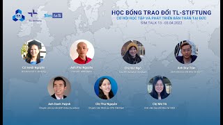 SIMTALK 13 Học bổng trao đổi TLStiftung  Cơ hội học tập và phát triển bản thân tại Đức [upl. by Bowie]