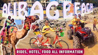 Alibaug Beach A to Z  Alibaug Beach Vlog  Alibag Beach Hotels Food  अलिबाग  Alibaug Trip [upl. by Marwin665]