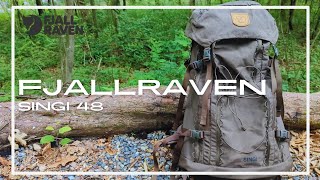 FJALL RAVENフェールラーベン Singi 48 オススメのバックパックを紹介 [upl. by Sidnac468]