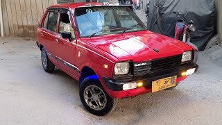 Suzuki Fx 1983 Model Vvvip Condition Japani Red Colour Alloyrims Demand 210000 contact 03152033444 [upl. by Iuq]