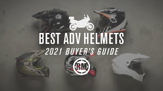 Best ADV amp Dual Sport Motorcycle Helmets  2021 [upl. by Ahseket]