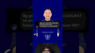 Peringatan Darurat Artinya apa Ada apa dengan negara kita shorts [upl. by Hestia]