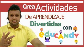 🎯Crea ACTIVIDADES de Aprendizaje con👉EDUCANDY✅ [upl. by Ardehs]