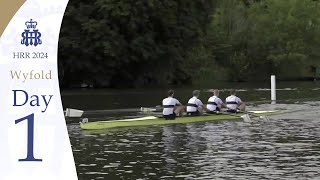 London RC B v Tyne ARC  Wyfold  Henley 2024 Day One [upl. by Moorish]