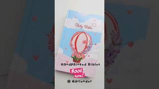 Handpainted Bibles for Kids  Customized Gift Bibles Garlender [upl. by Modnarb]