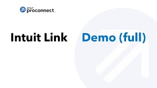 Intuit Link  Full demo Jan 30 2018 [upl. by Jung]